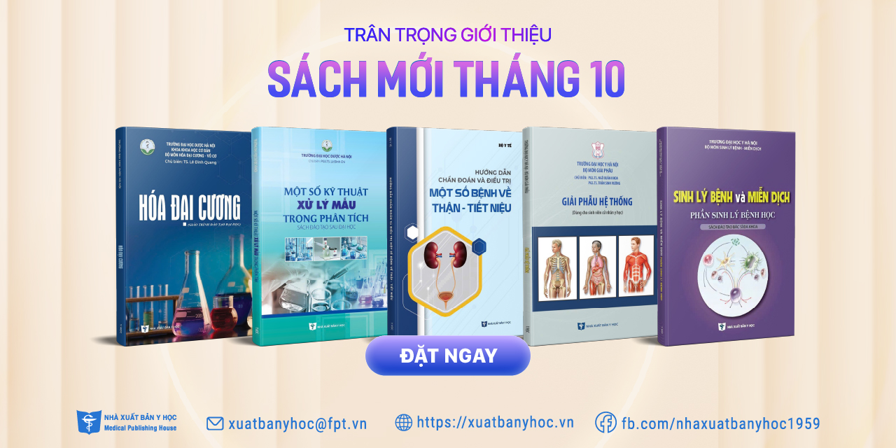 NXB Y học giới thiệu Sách mới ra mắt Tháng 10 - 2025