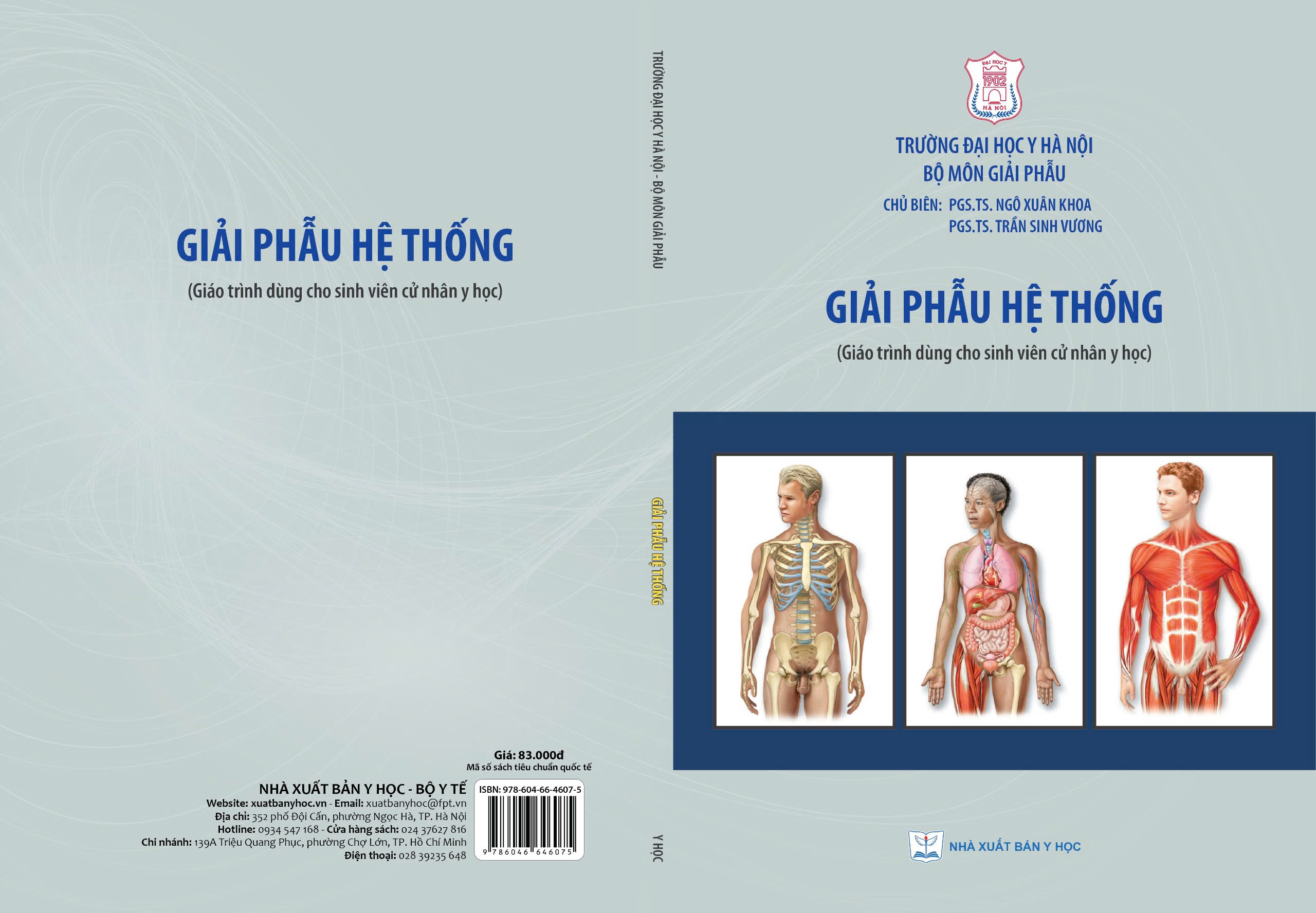 Giải phẫu hệ thống (Giáo trình dùng cho sinh viên cử nhân y học)