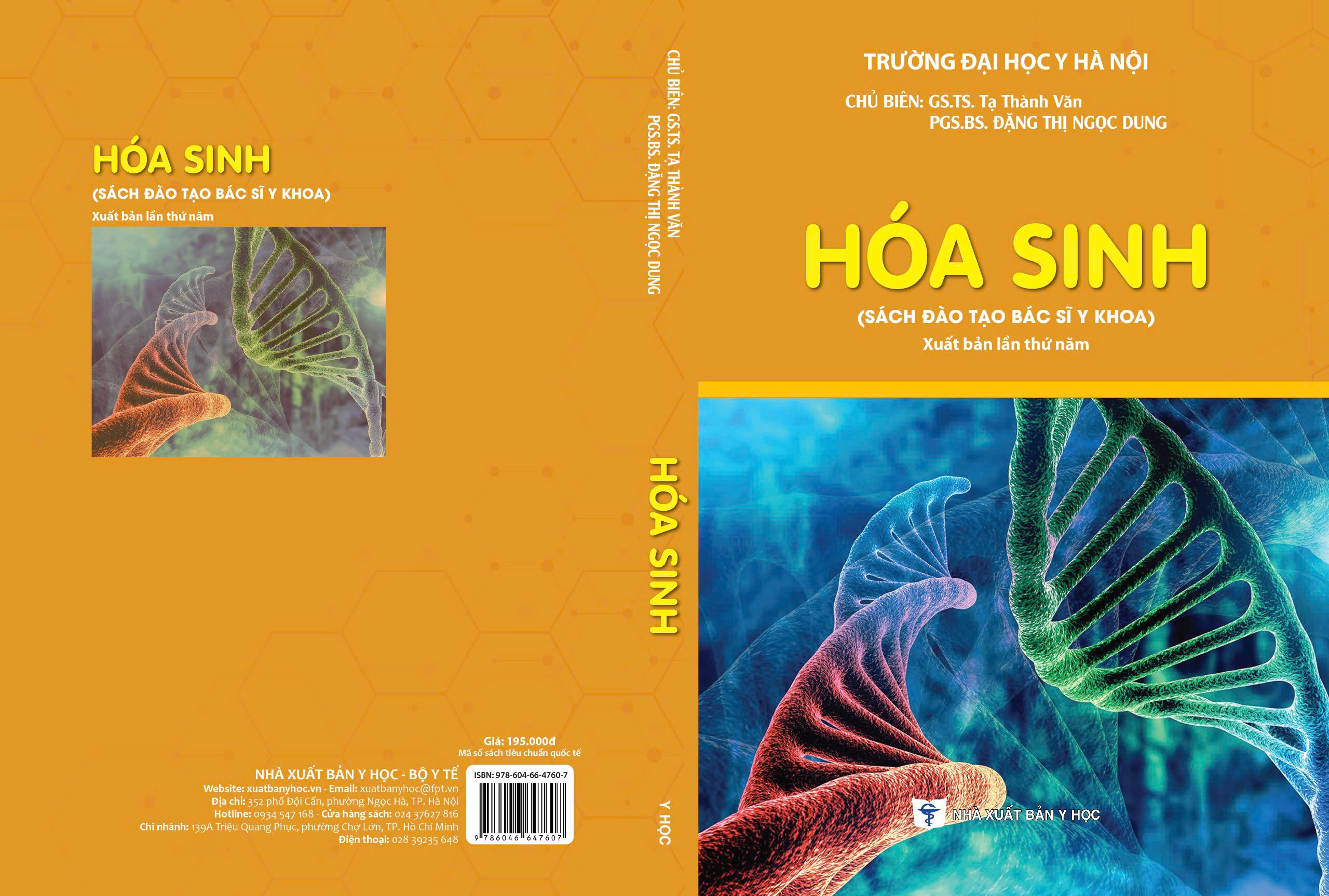 Hóa sinh (Sách đào tạo bác sĩ y khoa) – Xuất bản lần thứ năm