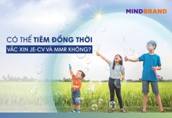 Có thể tiêm đồng thời Vắc xin JE-CV và MMR không ?