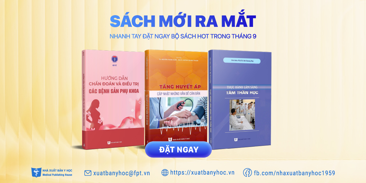 NXB Y học giới thiệu Sách mới ra mắt Tháng 9 - 2025 - 2