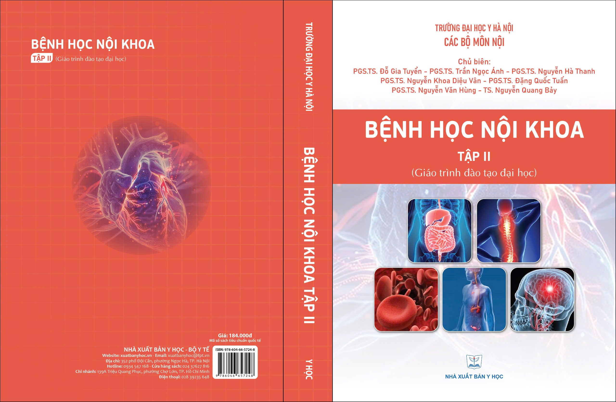 Bệnh học nội khoa tập 2 (Giáo trình đào tạo đại học)
