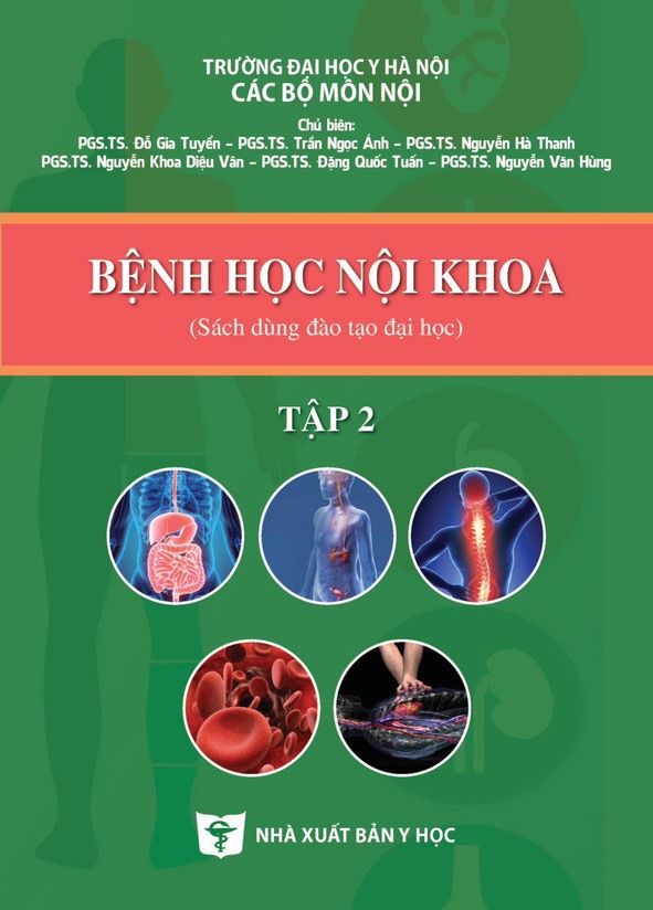 Bệnh học nội khoa tập 2 (Sách dùng đào tạo đại học