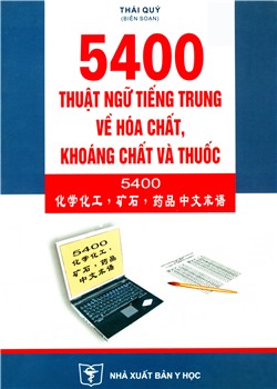 5400 thuật ngữ tiếng trung về hóa chất, khoáng chất và thuốc