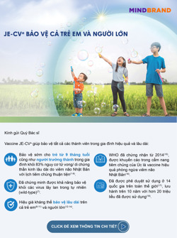 JE-CVa bảo vệ cả trẻ em và người lớn