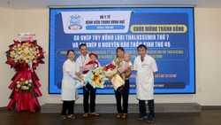 Ghép tủy đồng loại cứu bé 29 tháng tuổi ở Quảng Ninh