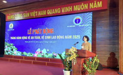 Lễ phát động hưởng ứng Tháng hành động quốc gia về An toàn, vệ sinh lao động năm 2025 trong ngành Y tế